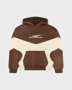 Multi Color Block Tracksuit <b>Set</b> | Oversized Hoodie & <b>Jogger</b> Pants | Brandname Graphic Streetwear <b>Matching</b> <b>Set</b> OEM Private Labels - Product Image 4