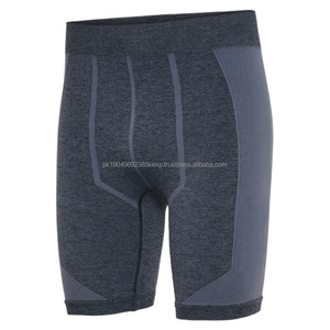 ZN-algodón orgánico barato a granel hombres Boxer gimnasio Fitness ropa deportiva niños pantalones cortos sin costuras - Product Image 1