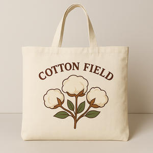 Sacs en toile de coton vierges écologiques promotionnels, sacs de courses réutilisables avec logo personnalisé, sacs à main pour femmes - Product Image 6