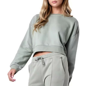 Nouvel Arrivage 2025 – Ensemble Survêtement Hiver Décontracté 3 Pièces en Coton Lourd avec Logo Personnalisé et Fermeture Éclair pour Femme - Product Image 4