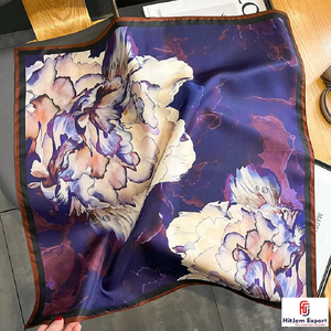 Premium Printed Short <b>Scarf</b> Fabric Custom Design White Label OEM ODM Textile Manufacturer Bali - Product Image 6