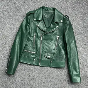 High Quality Stylish Women's Genuine <b>Leather</b> <b>Jacket</b> Slim Fit Design Wholesale Women <b>Leather</b> Wholesale Women <b>Leather</b> <b>Jacket</b> - Product Image 3