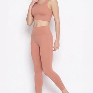 Oem Services Top Trending Women <b>Yoga</b> <b>Set</b> for Wholesale Customized Logo Plus Size for Different Color <b>Yoga</b> <b>Set</b> For Women - Product Image 2