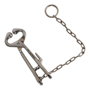 Pince à nez de taureau à longue chaîne, durable, de haute qualité, la plus vendue, pour l'insémination vétérinaire en gros - Product Image 3