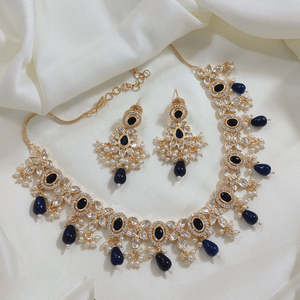 Gold Plated Pearl Necklace Set 10574061 Fine Jewelry Collection - Product Image 1