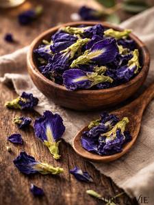 Fleur de pois papillon séchée en vrac, tisane naturelle d'Asie du Sud-Est, emballage en sachet de thé santé - Product Image 2