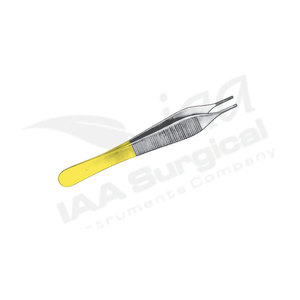 Pinces à pansements et à tissus en acier inoxydable, instrument chirurgical de qualité médicale certifié CE pour la chirurgie générale - Product Image 1