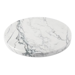 Tabla de Cortar Redonda de Mármol Antideslizante para Cocina, Paquete Individual - Product Image 5