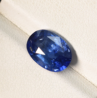 Saphir bleu royal naturel du Sri Lanka, 4 carats, 11,5x8x5,5 mm, pierre précieuse en vrac, 100% naturelle, pour la fabrication de bijoux