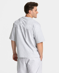 Camiseta de Manga Corta para Hombre, Corte Ajustado, Cuello Redondo, 100% Algodón, Lisa, Personalizable, Venta al Por Mayor - Product Image 4