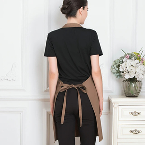 Stylish <b>kitchen</b> <b>apron</b> with button closure and waist fit polyester fabric ideal for chefs bar staff and gardening workers - Product Image 6