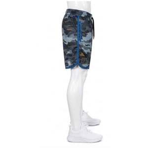 Shorts en maille camouflage streetwear personnalisés pour hommes – OEM/ODM, respirants, confortables, prix usine, commandes en gros, athlétiques - Product Image 3