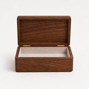 Caja de Joyería de Madera Hecha a Mano con Múltiples Compartimentos, Organizador de Joyas de Madera Natural, Caja de Almacenamiento para Anillos, Aretes y Collares - Product Image 4