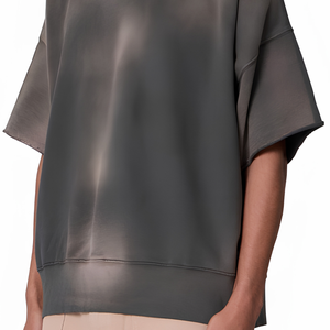 Camiseta de Hombre, 100% Algodón, Lavada con Piedras, Talla Grande, Antiarrugas, con Estampado - Product Image 2