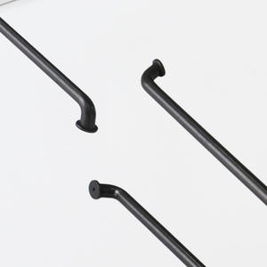 Servicio ODM: Tirador de arco minimalista de aleación de zinc para muebles de cocina y baño, herrajes para cajones - Product Image 2