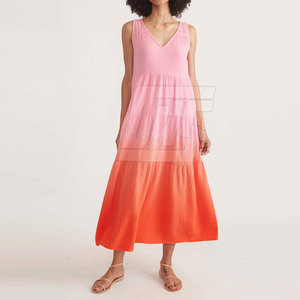Robe de plage d'été pour femmes, imprimée, coupe ample, légère, idéale pour les vacances et les loisirs en bord de mer - Product Image 5