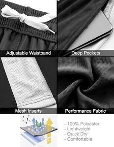 OEM Shorts Fashion Mesh Breathable Male Casual Shorts Comfortable Fitness <b>Running</b> Quick Dry Shorts - Product Image 5