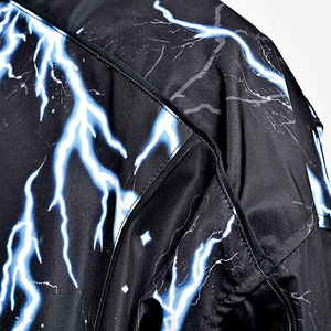 Custom Men's Printed Nylon Windbreaker <b>Jacket</b> Hooded Zip Up Lightweight Streetwear Outerwear OEM ODM Fashion <b>Jackets</b> Bulk Supply - Product Image 4