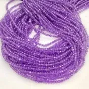 Ametista Brasileña Natural de 2-2.5mm, Microfacetada, Grado AAA, Piedra Preciosa en Forma de Rondelle, Marca Chakralume, para Joyería - Product Image 6