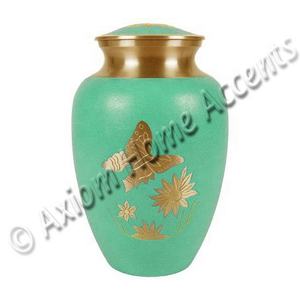 Urna de cremación Premium Características personalizables Acabado pulido 200 pulgadas cúbicas Capacidad Estilo jarrón para amoroso Tribute Axiom Home - Product Image 4