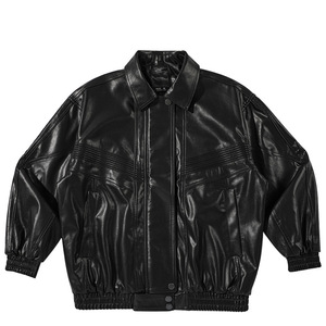 2026 New Custom Design High Quality <b>Leather</b> <b>Jacket</b> Wholesale Price <b>Men</b> <b>Leather</b> <b>Jacket</b> Custom Logo and four Pockets - Product Image 1