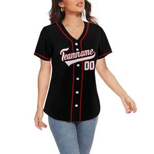 Maillots de softball pour femmes, uniformes en mesh respirant, pack d'équipe OEM, expédition rapide, vente en gros - Product Image 4