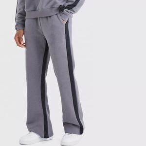 Conjunto deportivo de dos piezas para hombre, sudadera de algodón y pantalones de felpa, ropa deportiva informal para correr, venta al por mayor - Product Image 5