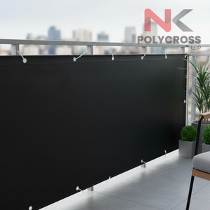 Voile d'ombrage en polyéthylène haute densité pour balcon, toile pare-soleil résistante aux UV, écran d'intimité, pare-vent, anti-poussière, toile d'ombrage extérieure - Product Image 5