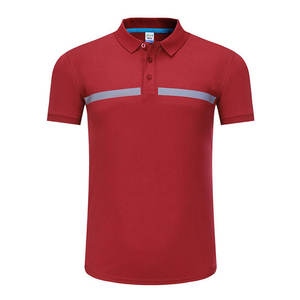 Polo de travail haute visibilité OEM pour la sécurité et la construction, chemise fluorescente réfléchissante rapide pour hommes et femmes - Product Image 1