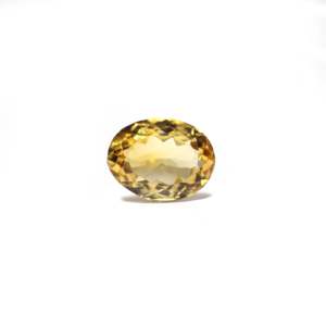 Natural Golden Citrine Loose Gemstone 4.35 Carat Pear Cut for Fine Jewelry - Product Image 1