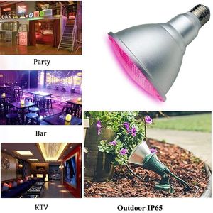 Faretto LED RGB PAR30 10W E27/E26, Lampadina a Colori Cangianti, Impermeabile per Esterni con Telecomando per Decorazioni Festive - Product Image 1