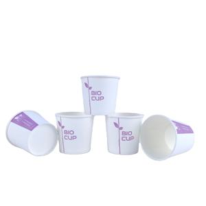 Vaso de Papel Redondo para Llevar, Compostable y Biodegradable - Product Image 6