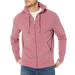 Sweat à capuche zippé personnalisé de haute qualité 2026, unisexe, 100 % coton French Terry, effet vieilli, respirant, séchage rapide - Product Image 1