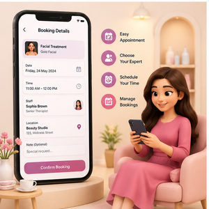 Desarrollo de Aplicaciones Móviles para la Gestión de Salones de Belleza y Reserva de Citas, Soluciones en la Nube con Tecnología de IA - Product Image 3