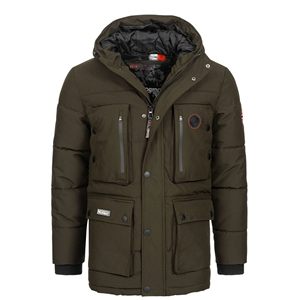 Custom OEM ODM High Men Winter Eco-Friendly Breathable <b>Waterproof</b> Puffer <b>Jacket</b> Warm Hooded <b>Parka</b> Windproof Reversible Polyester - Product Image 1