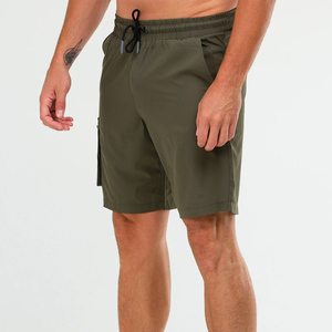 Shorts cargo en coton pour hommes, best-sellers, avec cordon de serrage, taille élastique, shorts de jogging athlétiques, séchage rapide, décontractés - Product Image 4
