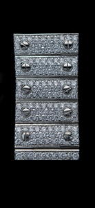 Reloj de Lujo Cuadrado con Incrustaciones de Moissanita, Personalizado con Diamantes de Moissanita VVS, para Hombre, al Mejor Precio - Product Image 1