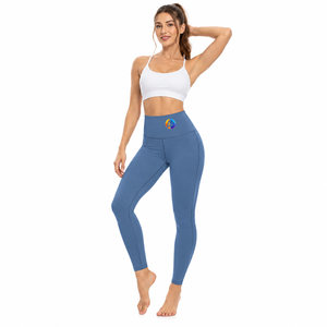 El material Clean Fit combina comodidad elástica con cobertura de soporte para leggings de mujer, ideales para fitness, ejercicio, yoga y running. - Product Image 1