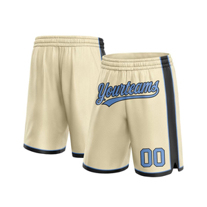 Shorts de basketball unisexes Yourteams, en mesh, taille élastique, respirants, coupe classique, toutes saisons, impression sublimée, vêtements de sport pour adultes - Product Image 1