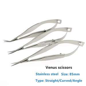 Tijeras Venus, Herramientas de Microcirugía Oftálmica, Kit de Instrumentos Quirúrgicos para Experimentos en Animales - Product Image 3