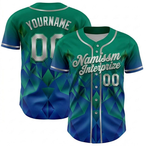 Chemises de baseball en gros pour hommes, maillots de baseball personnalisés, chemises de baseball américaines pour hommes - Product Image 6