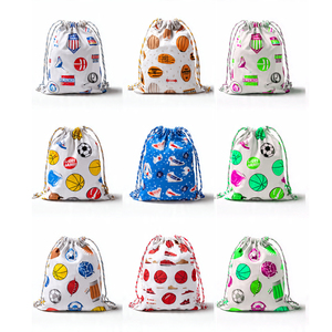 Custom Printed Gym Basketball <b>Drawstring</b> <b>Backpack</b> Bags Sportswear Sublimation Travel Bags Double Strings Gym Bag Unisex - Product Image 3