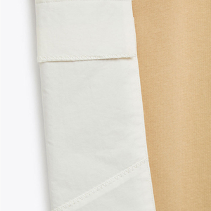 Stonefield Men's <b>Waterproof</b> UV Protection Canvas Wide Leg Flat Front Drawstring Mid Waist Custom OEM Summer <b>Trouser</b> - Product Image 4