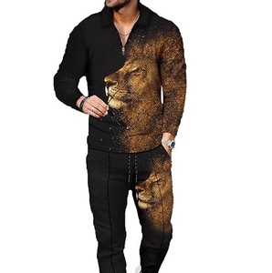 Conjunto Deportivo para Hombre, Diseño Sublimado, Ligero, para Fitness, Jogging, Entrenamiento, Transpirable - Product Image 3