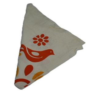 Serviette de cuisine carrée florale tendance en coton 100% à séchage rapide, lavable, jetable, avec logo personnalisé et impression sur mesure - Product Image 3