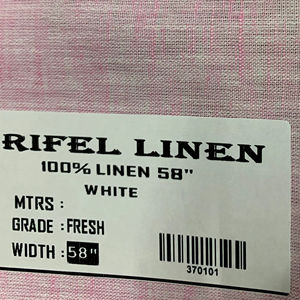 Premium Exclusive <b>Cotton</b> <b>Linen</b> Shirting <b>Fabric</b> Touch Screen-Responsive Plain Dyed Slub Design Woven Technique Dresses - Product Image 1