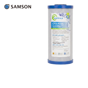 Filtre à eau à réduction de COV, média en coque de noix de coco à haute absorption, cartouche de carbone à remplacement direct, efficacité de débit rapide - Product Image 1