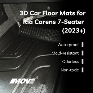 2022 + Kia K3 Tapis de voiture antidérapants tous temps personnalisés de haute qualité TPE inodore Premium Made in Vietnam - Product Image 5