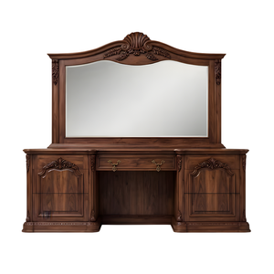 Luxuriöser Hochwertiger Klassischer Ankleideschrank aus Mahagoniholz für Schlafzimmer und Wohnzimmer Neue Trend-Möbel - Product Image 1