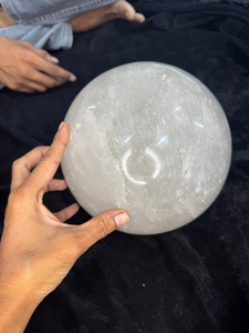 Natural Clear Quartz <b>Crystal</b> Ball <b>Sphere</b> Polished Gemstone Healing Stone Home Decor Meditation Feng Shui Wholesale Supplier - Product Image 2